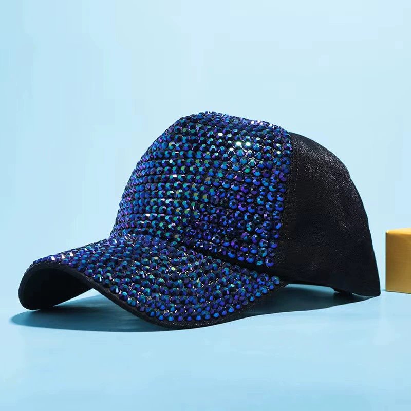 Full crystal rhinestone baseball cap catalog reference C-YWXY-004