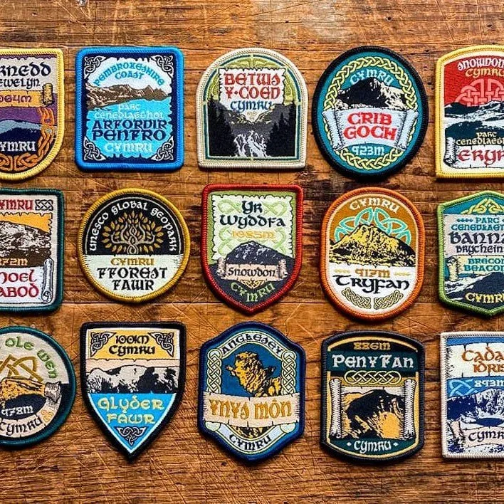 Custom Vintage Outdoor Mountain Embroidered Patch