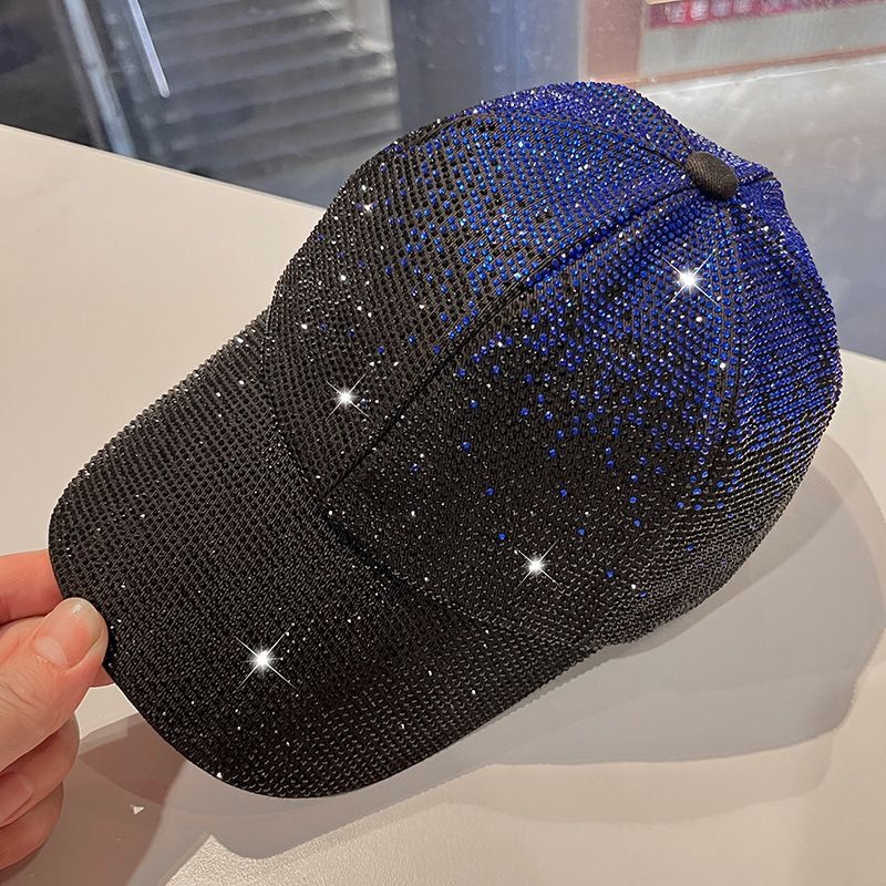 Two-Tone Rhinestone Baseball Cap, view 5