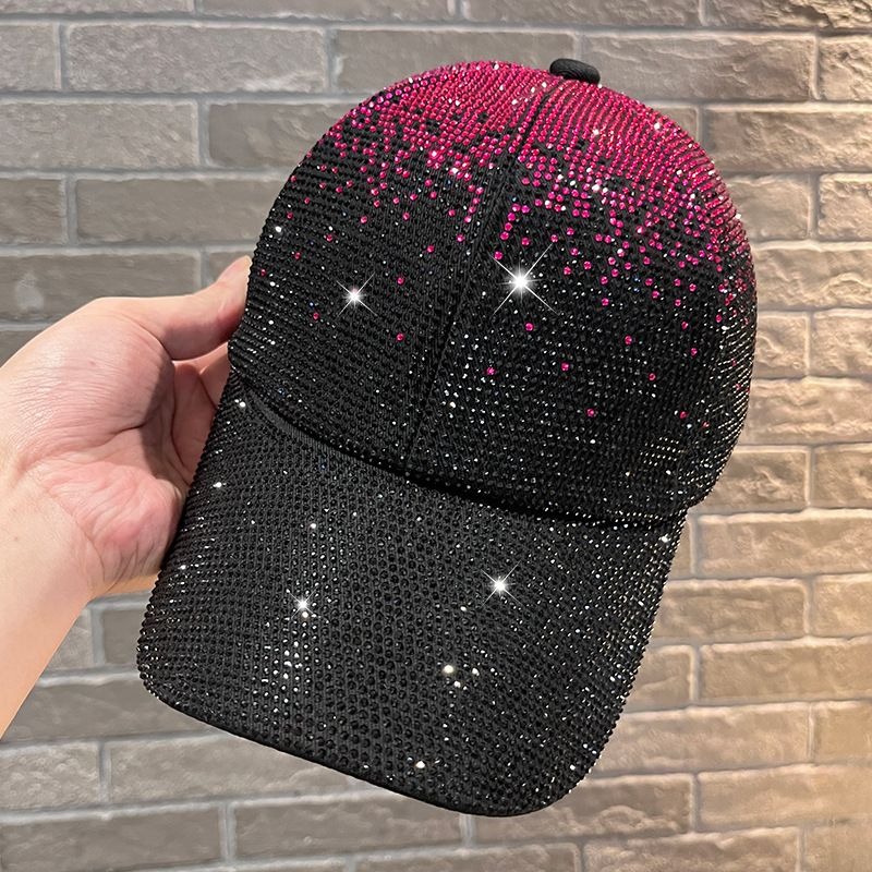 Two-Tone Rhinestone Baseball Cap, view 7