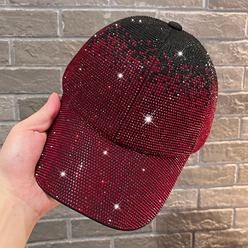 Two-Tone Rhinestone Baseball Cap, view 8