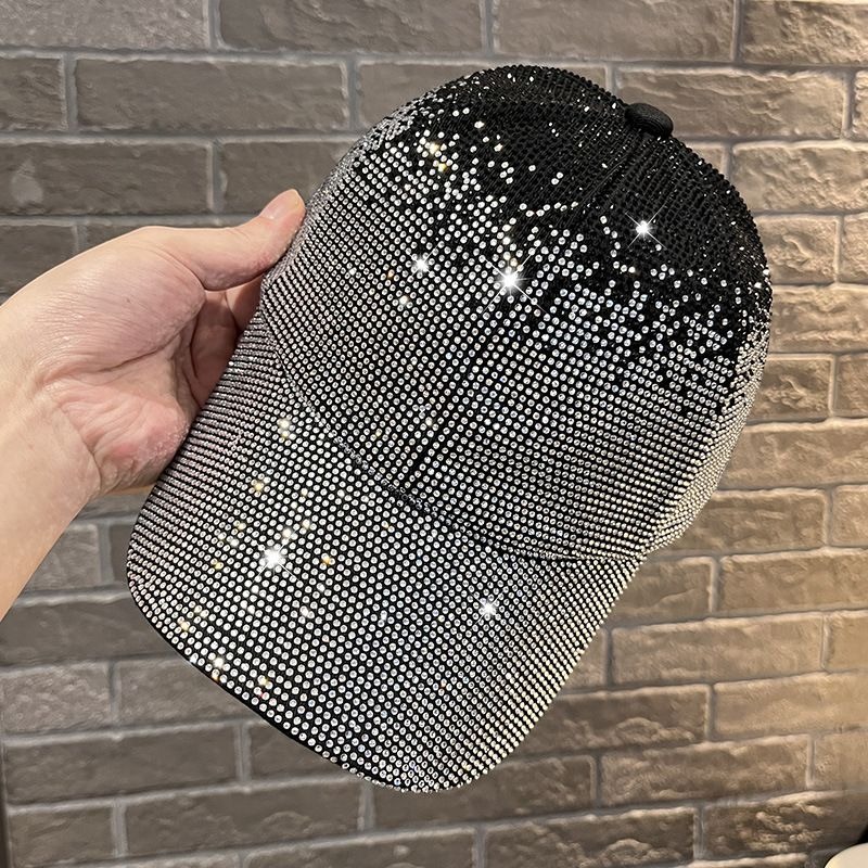 Two-Tone Rhinestone Baseball Cap, view 9