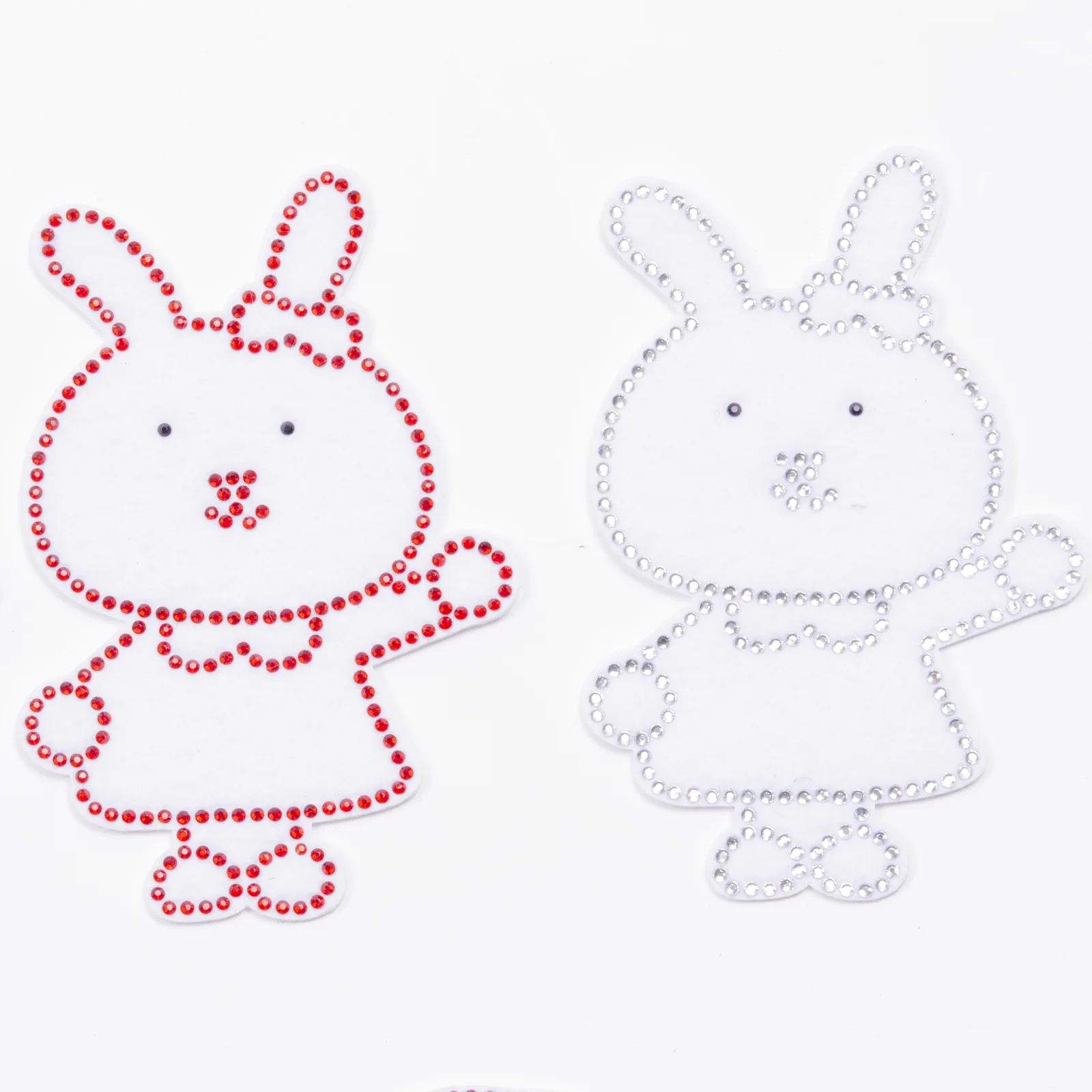 Outline-Crystal Cartoon Felt Patch Set, view 3