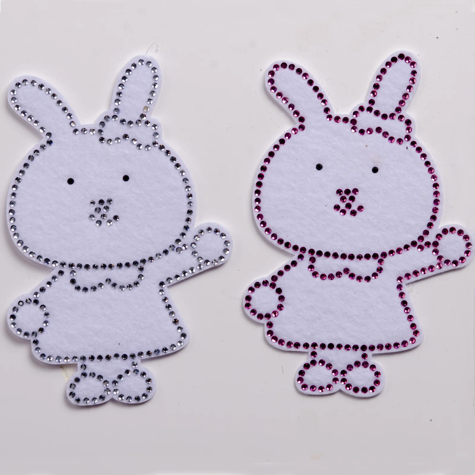 Outline-Crystal Cartoon Felt Patch Set, view 4