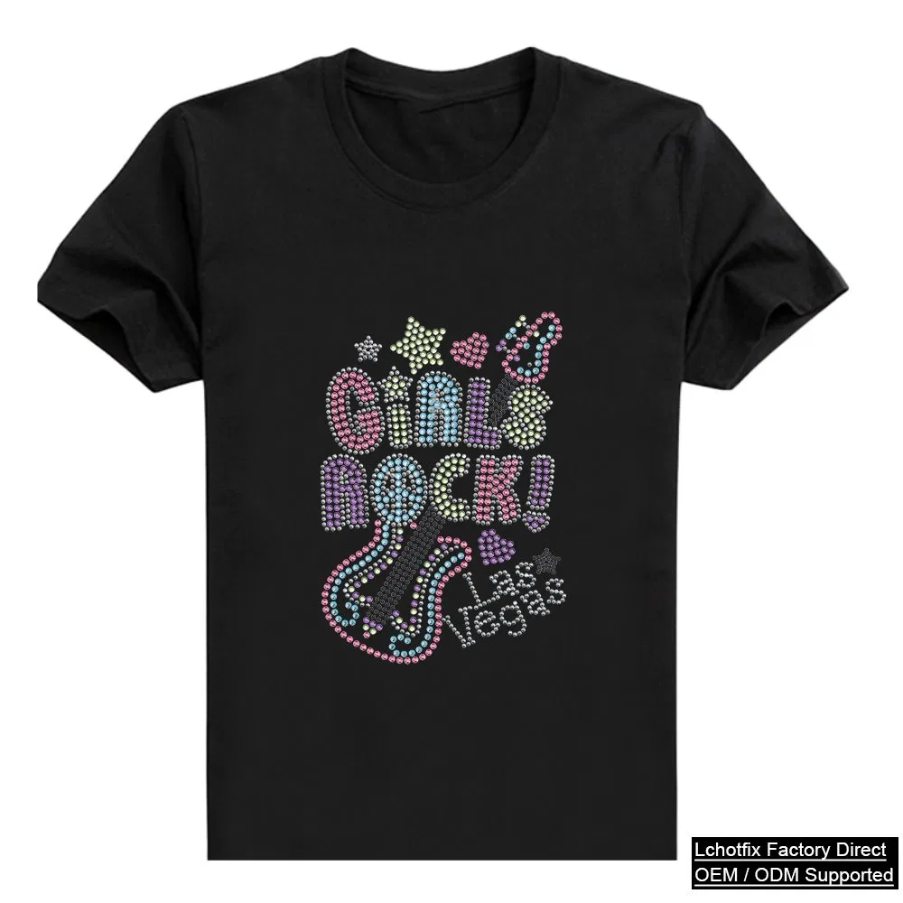 Girls Rock Guitar Crystal Tee Reference, view 2