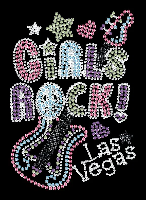 Girls Rock Guitar Crystal Tee Reference, view 3