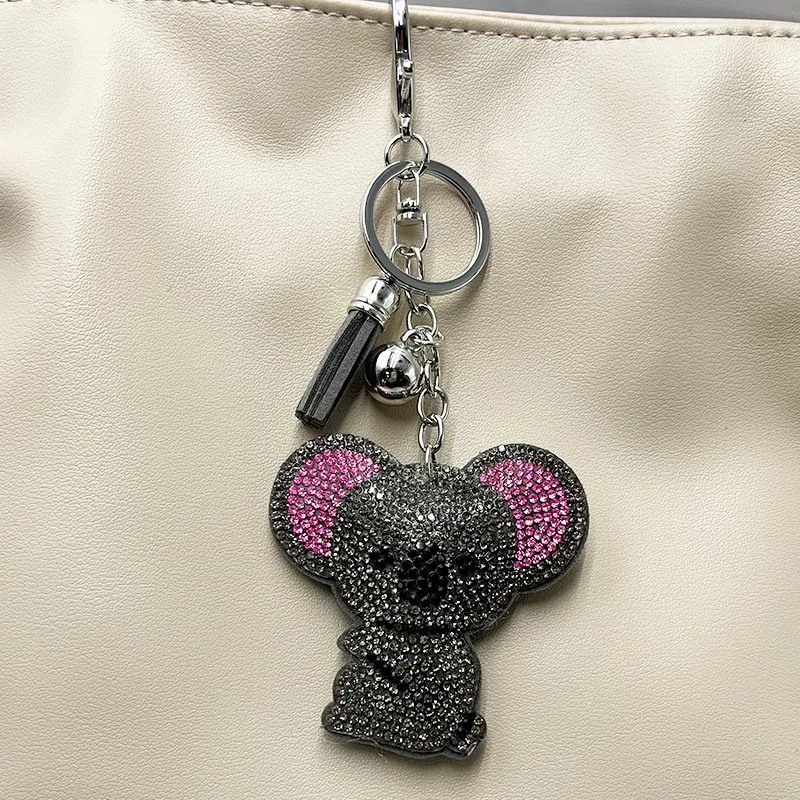 Pink-Eared Dark Crystal Koala Charm, view 2
