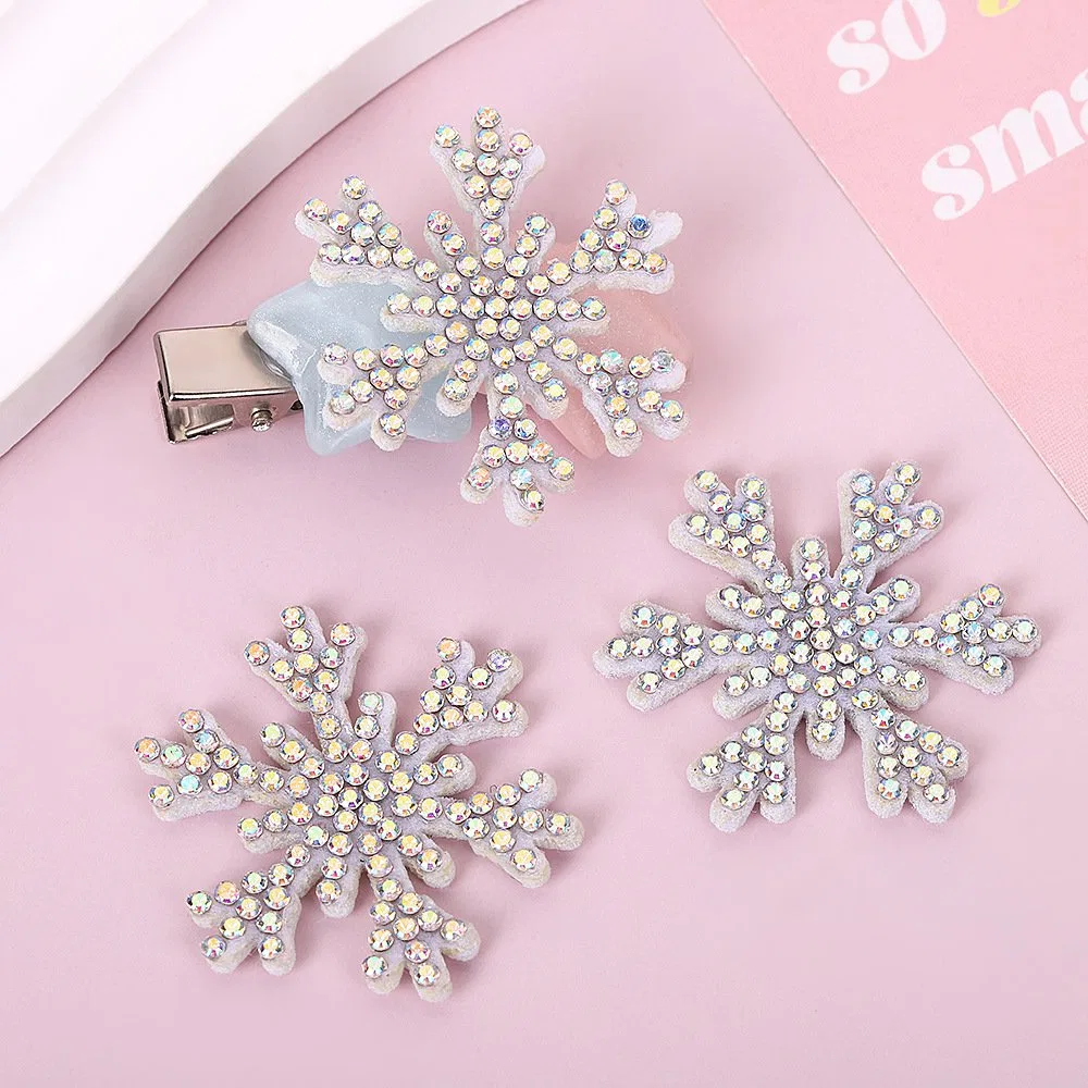 Multicolor Felt-Backed Floral Stone Patches, view 2