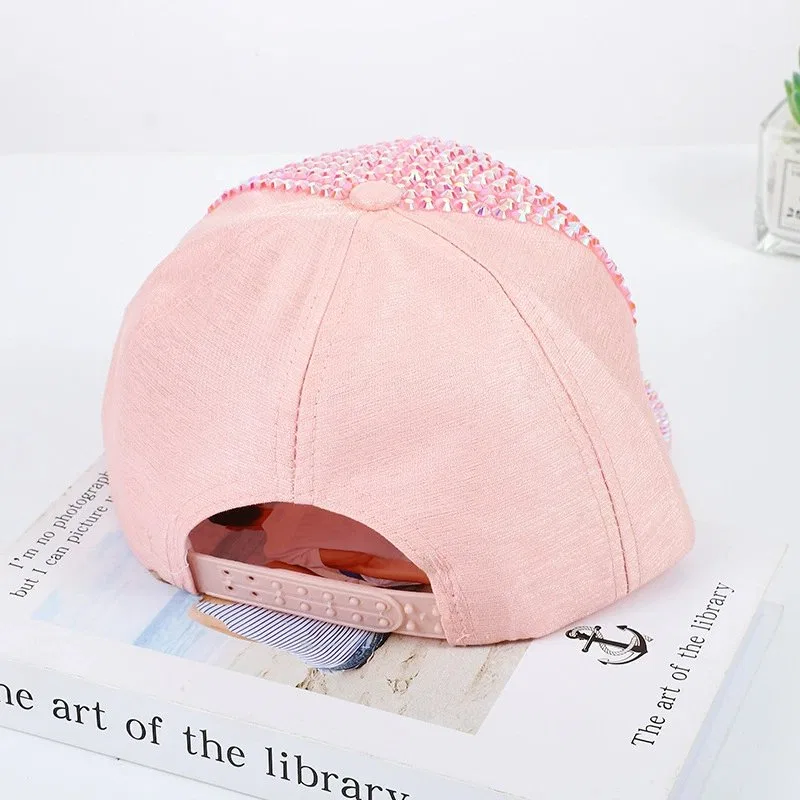 Crystal-Front Cap in Dark and Pastel Colors, view 2