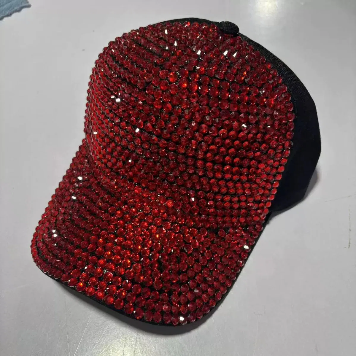 Crystal-Front Cap in Dark and Pastel Colors, view 3