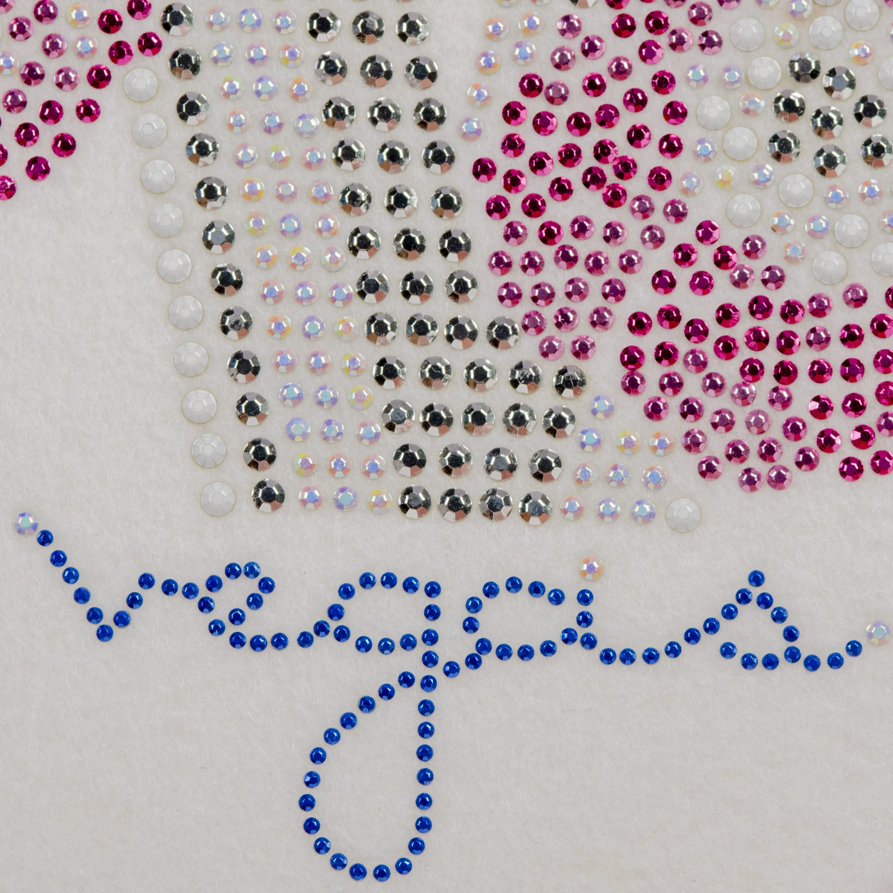Pink Floral LV Crystal Transfer Reference, view 5
