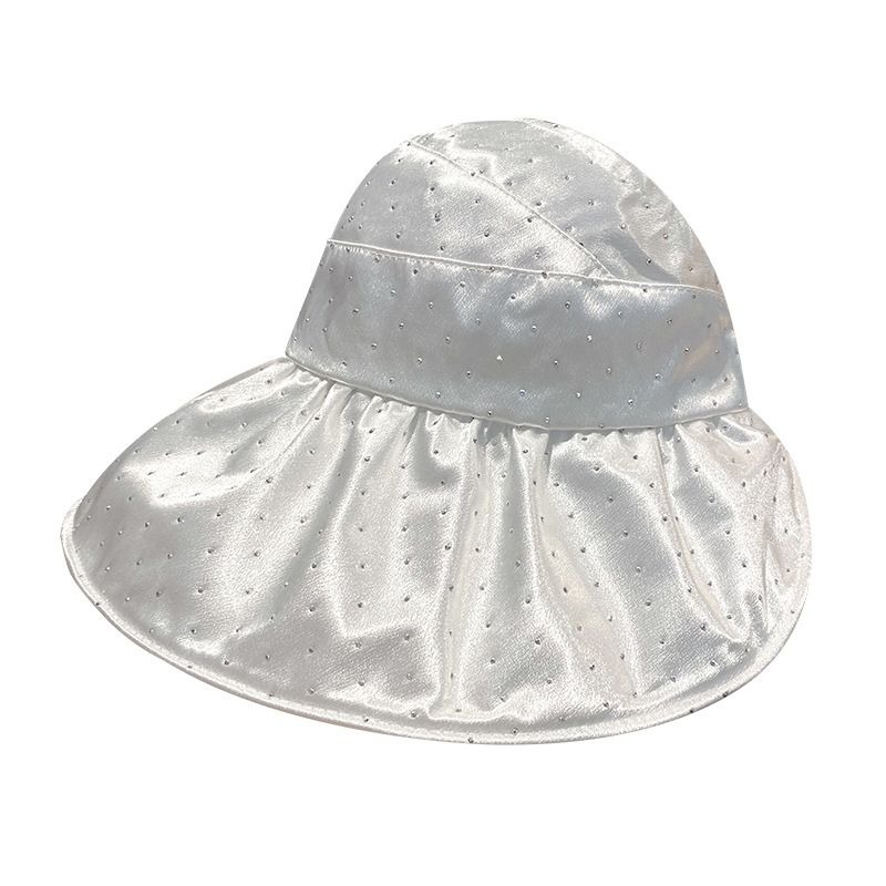 Wide-Brim Crystal Sun Visor, view 4