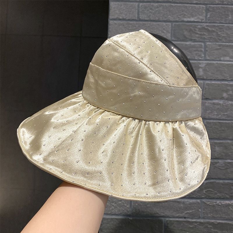 Wide-Brim Crystal Sun Visor, view 7