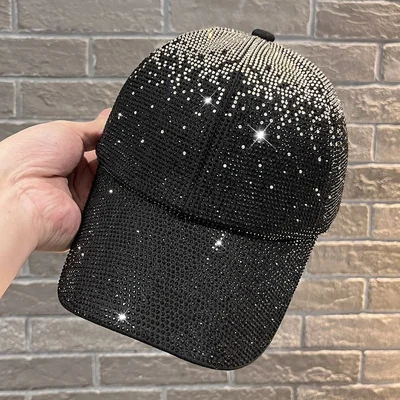 Two-Tone Rhinestone Baseball Cap, product photo 12