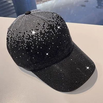 Two-Tone Rhinestone Baseball Cap, product photo 14