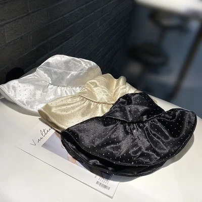 Wide-Brim Crystal Sun Visor, product photo 2