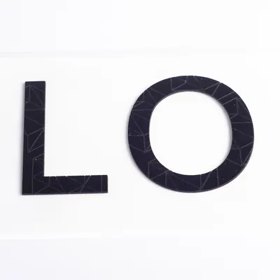 POLO Lettering Engraved-Film Transfer, Reference view 3