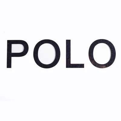POLO Lettering Engraved-Film Transfer, Reference view 5