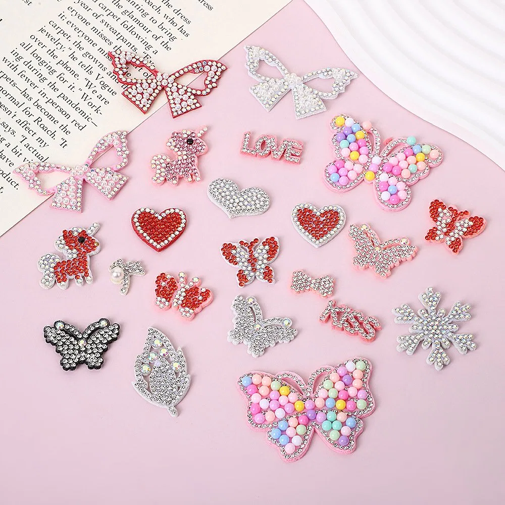 Red Heart and Crystal Motif Assortment, view 2