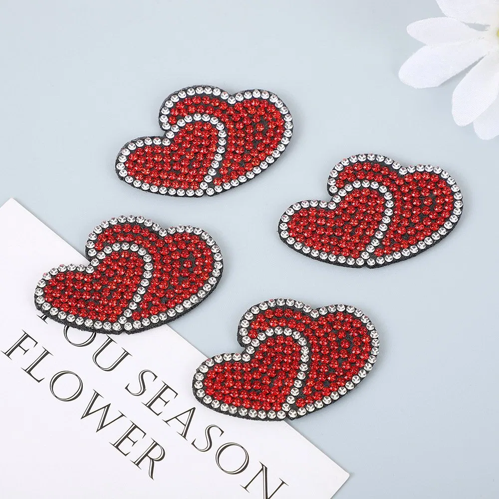 Red Heart and Crystal Motif Assortment, view 3