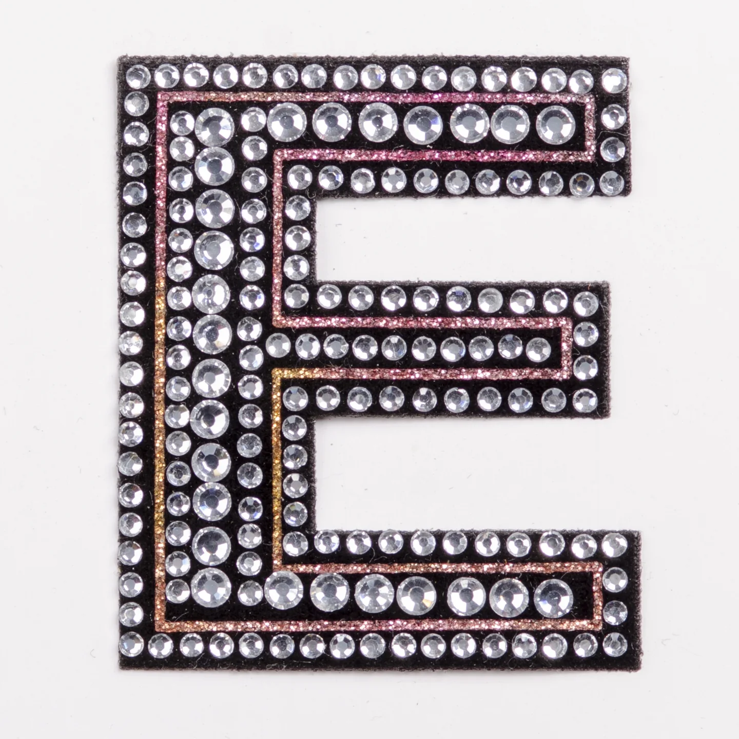 Round-Stone Double-Outline Varsity Letter Patches, view 7