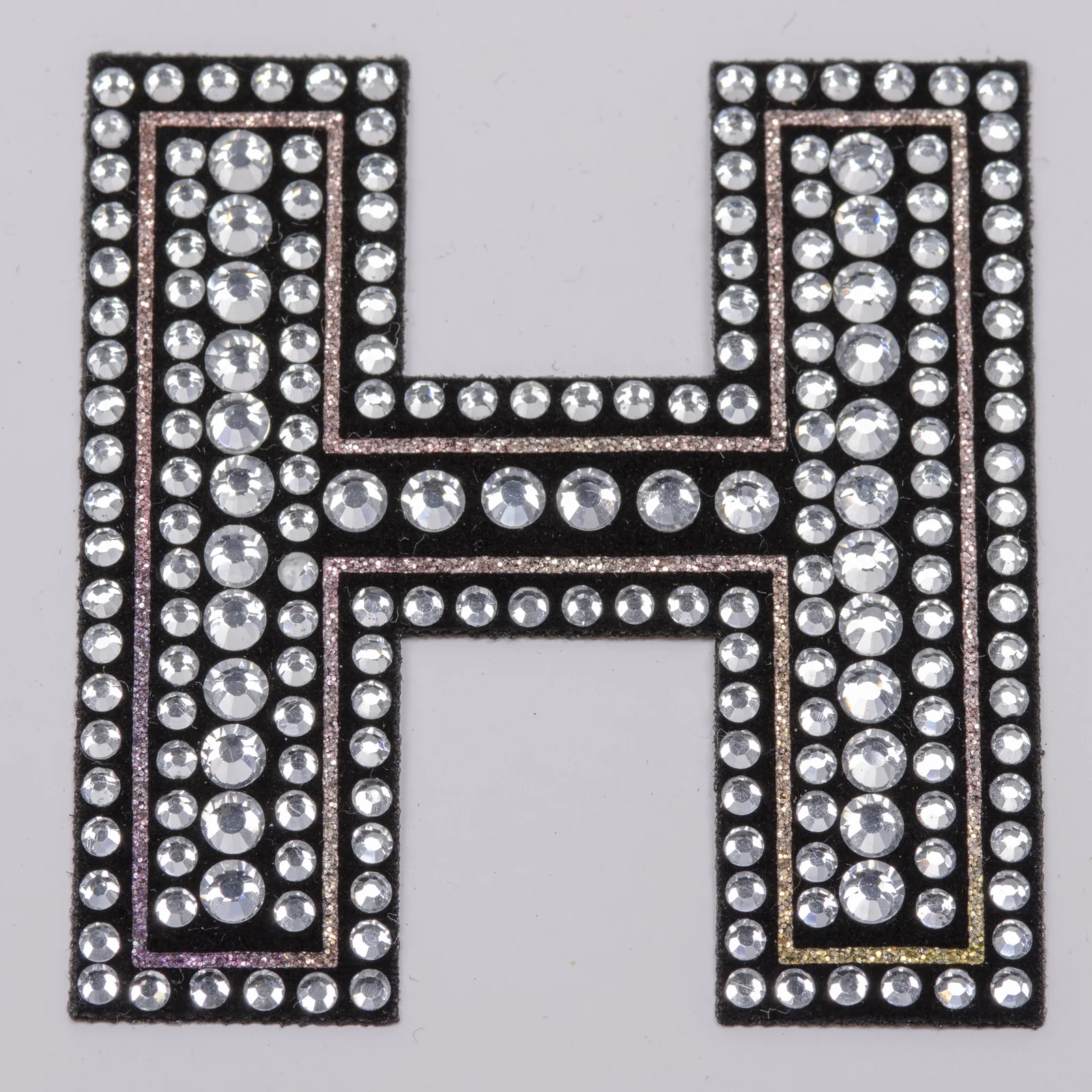 Round-Stone Double-Outline Varsity Letter Patches, view 10