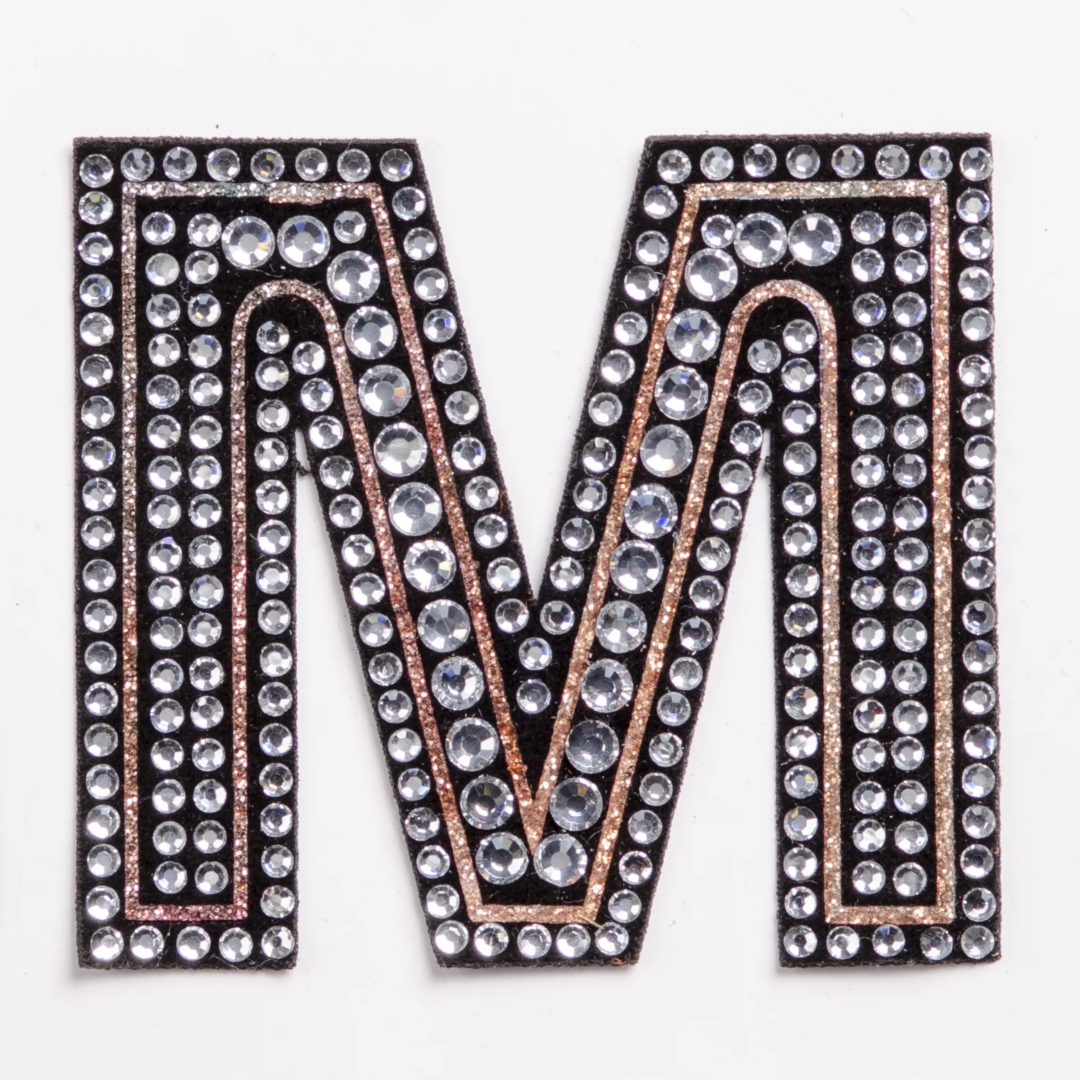 Round-Stone Double-Outline Varsity Letter Patches, view 15