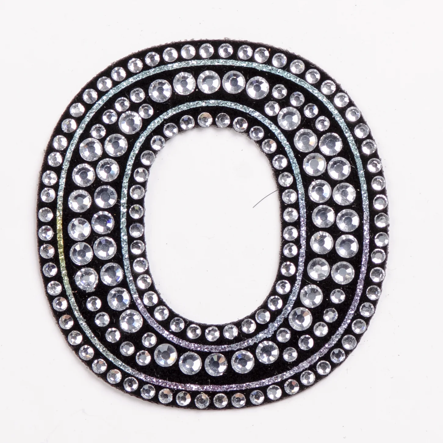 Round-Stone Double-Outline Varsity Letter Patches, view 20