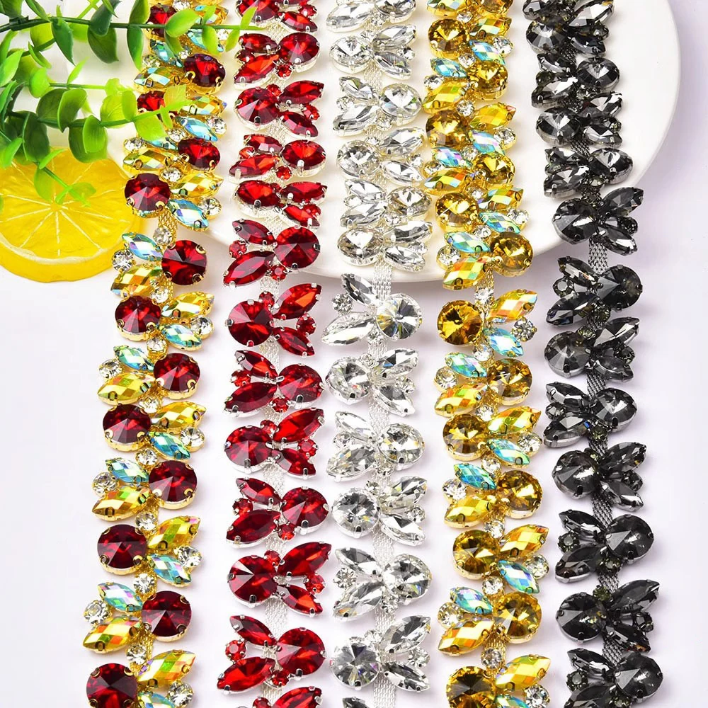 Rabbit Head Rhinestone Chain