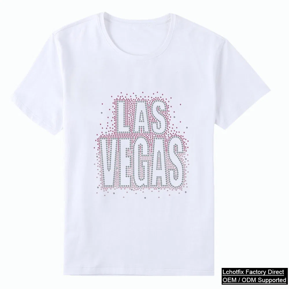Rhinestone Las Vegas Statement Tee