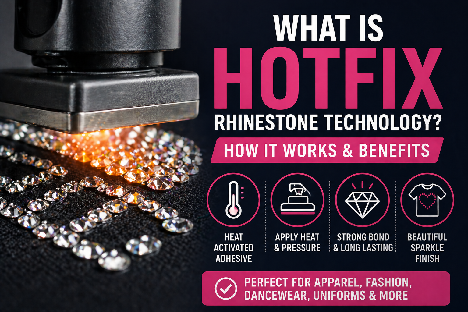 What Is Hotfix Rhinestone Technology? Complete Beginner Guide