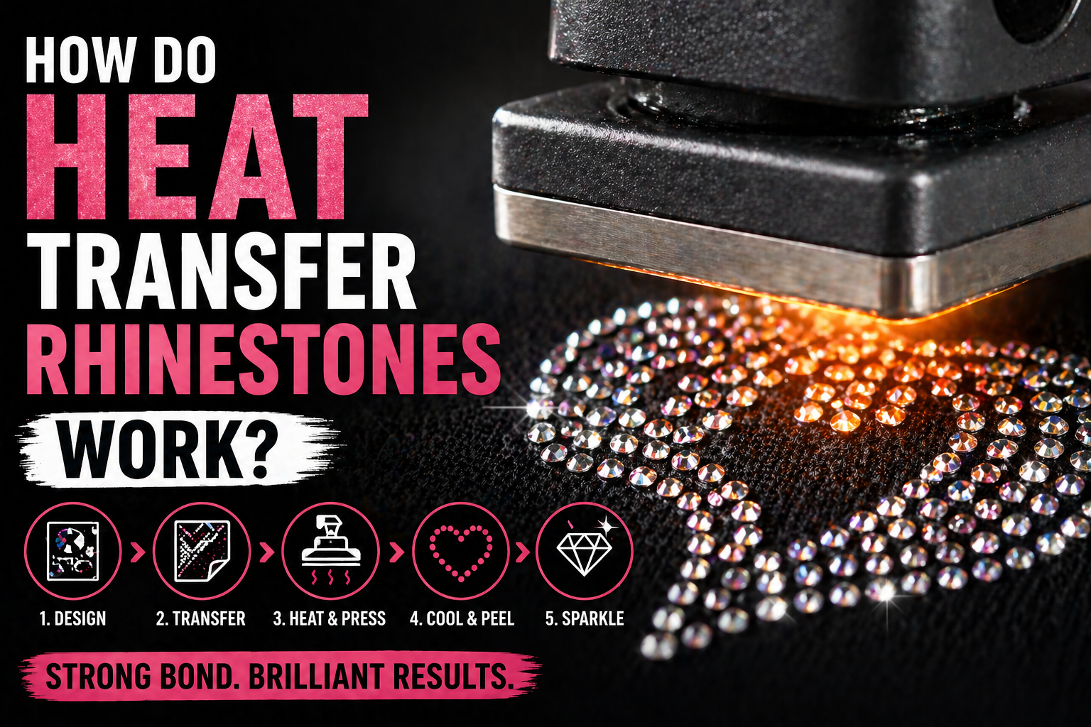 How Do Heat Transfer Rhinestones Work? Step-by-Step Guide