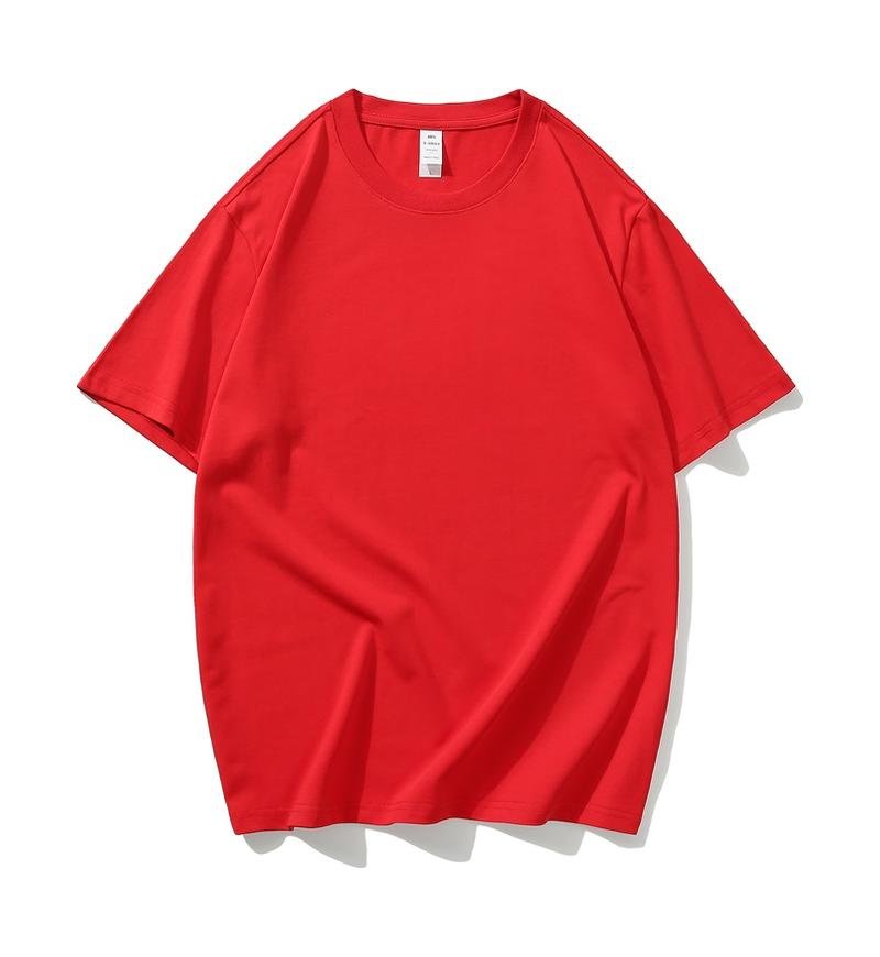 Premium 40S 2-Ply 100% Cotton Basic Crew Neck Adult T-Shirt – Heavyweight 210 GSM OEM Factory Supply