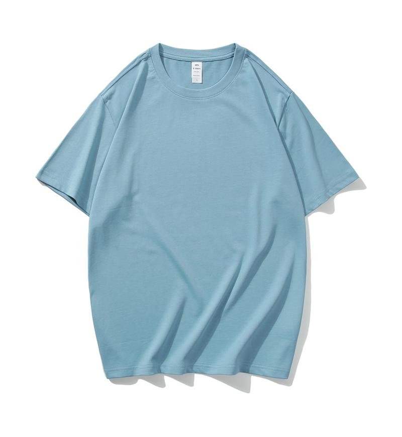 Premium 40S 2-Ply 100% Cotton Basic Crew Neck Adult T-Shirt – Heavyweight 210 GSM OEM Factory Supply