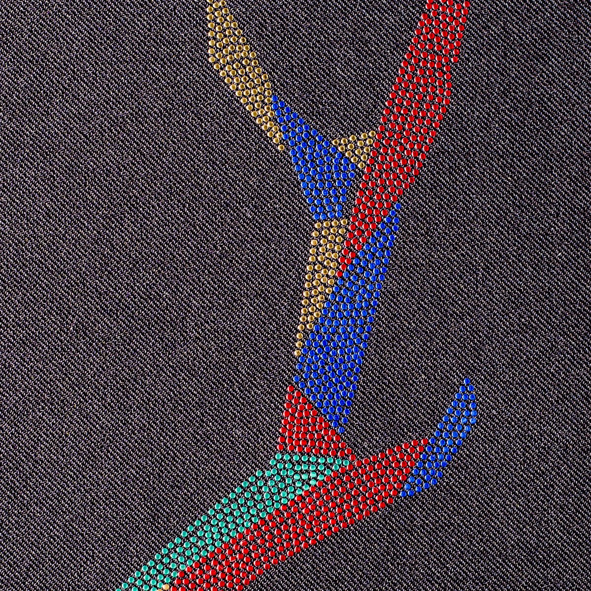 Geometric Deer Head Graphic T-Shirt – Artistic Half Sketch Animal Print Tee