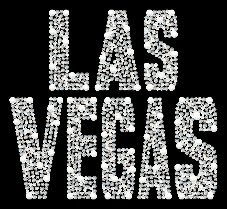 Sparkling LAS VEGAS Rhinestone Canvas Tote Bag – Luxury Glitter Travel Souvenir Shopper for Boutique & Event Merchandise